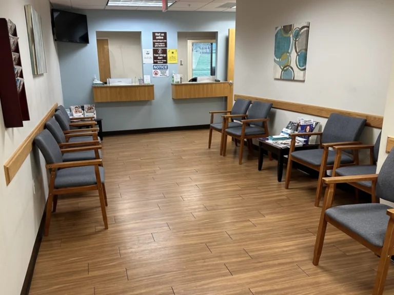 Our Shelton Allergy Center Waiting Room